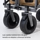 thumbnail image 4 of Carro Plegable de Camping Qunature 4 Ruedas Todoterreno 150kg, 4 of 5
