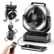 thumbnail image 1 of Ventilador de camping Socool, batería recargable de 20000 mAh, 112 horas, 1 of 7