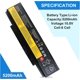 thumbnail image 2 of Batería Shyarweyy Lenovo 4800 mAh 10,8 V Li‑ion, 2 of 6