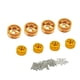 thumbnail image 5 of Cubo De Rueda De Metal Con Tornillos Tuercas Ruedas Para WPL B-14 B-14K 1/16 RC Car C-34k Gold, 5 of 5