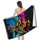 thumbnail image 4 of Kitti Katz Toalla de playa de secado rápido con diseño temático, regalo para mujeres y niñas, ideal para cumpleaños, fans, amantes de la música, uso en la playa o al aire libre, 78 × 150 cm, 4 of 6