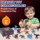 thumbnail image 4 of Figuras de juguete con forma de dragón Liberty Imports, 12 unidades, para fiestas infantiles, 4 of 7