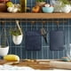 thumbnail image 2 of Soporte para Ollas KitchenAid Silicona Suave Acanalada Azul Juego de 2, 2 of 3