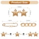 thumbnail image 2 of Tensores De Cintura Ajustables Para Pantalones 12 Unidades Botón En Forma De Estrella, 2 of 7