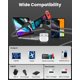 thumbnail image 4 of Cable USB-C Bkayp de 3 unidades, 3 m, carga rápida de 60 W, nailon, 4 of 7