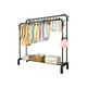 thumbnail image 1 of Perchero Organizador Multifuncional Metalico Doble negro, 1 of 3