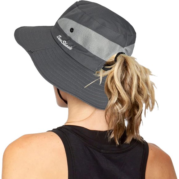 Sombrero de Mujer INOGIH Plegable de Ala Ancha con Protección UV