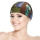 thumbnail image 5 of Lloyd de las moscas Gorro de Natación de Licra, Gorro de Baño de Tela Cómoda, Gorro Elástico Antideslizante para Hombres, Mujeres y Niños, 5 of 6
