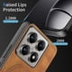 thumbnail image 2 of Magnetic Slim Case for Xiaomi 14T with Camera Guard & Anti-Scratch Back Brown, 2 of 5