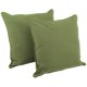 thumbnail image 1 of Set de 2 almohadas de suelo Blazing Needles, 63 x 63 x 25 cm, color salvia, 1 of 2
