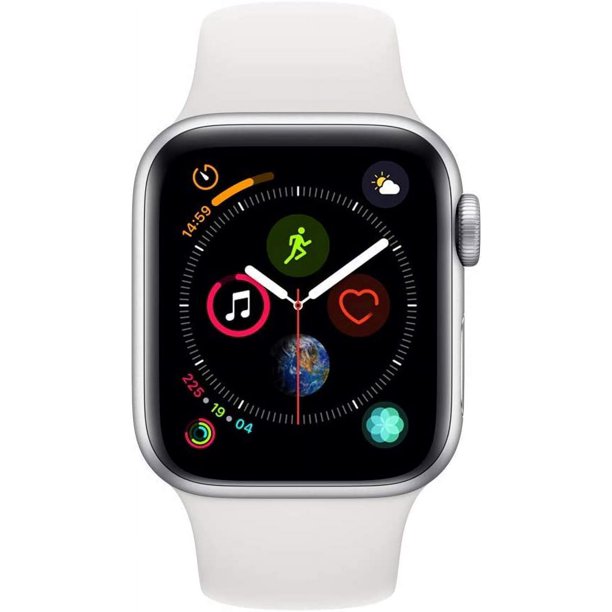 APPLE WATCH4 40 GOAL PNS/SLP130-190 201… Apple Watch Series 4 40mm Gps Aluminum Silver + White Band 16GB