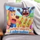 thumbnail image 1 of Sheriff Labrado Fundas de almohada de terciopelo con tema, regalos de funda de almohada, decoración para el hogar, cojín de lanzar, regalo de cumpleaños para fans y parejas.61*61cm., 1 of 6