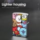 thumbnail image 4 of BT21-theme Copper Metal Lighter Shell, Premium Replacement Refillable Lighter Case with Durable Metal Construction, Compatible with Zippo and Most Standard Lighter Models, 4 of 6