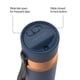 thumbnail image 3 of Botella De Agua Autoseal 470 Ml Con Aislamiento Al Vacío, 3 of 6