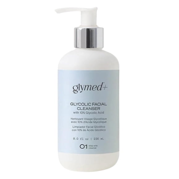 Limpiador Facial GLYMED Plus Suave 236 ml con Ácido Glicólico