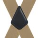 thumbnail image 2 of Tirantes Moulen ajustables de 5 cm, color caqui, diseño X‑back, 2 of 9