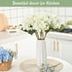 thumbnail image 4 of 10 piezas de hortensias artificiales, ramo de boda de hortensias falsas de seda, flores decorativas, 4 of 5