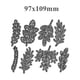 thumbnail image 2 of Troqueles De Corte Leaf Metal 8 Unidades Para Álbumes De Recortes, 2 of 9