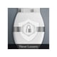 thumbnail image 2 of Asiento de inodoro Mayfair Bennett Slow Close Wood, redondo, blanco, 2 of 9