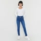 thumbnail image 4 of Jeans Mujer Push Up 3 Botones Azul O Corona, 4 of 5