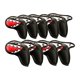 thumbnail image 4 of 9x Shark Golf Iron Head Fundas Cuero PU Golf Club Headcovers Negro, 4 of 5