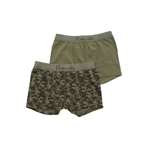 Pumucki - Set De Bóxer Estampado Militar Talla 8 Años