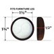 thumbnail image 4 of Deslizadores para muebles Super Sliders de fieltro, 3,8 cm, paquete de 4, 4 of 5