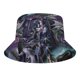 thumbnail image 5 of Anne Stokes Sombrero bucket para adultos, gorra de protección solar, sombrero de pescador plegable para viajes al aire libre, pesca y actividades de verano, 5 of 6