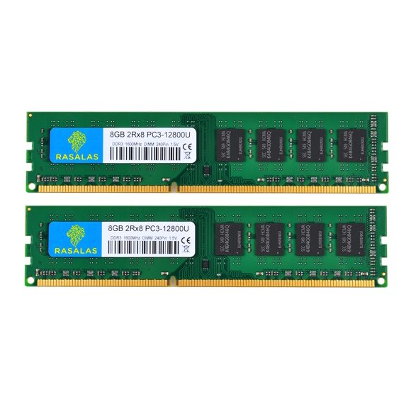 Memoria RAM Rasalas 16 GB (2 x 8 GB) PC3L-12800 DDR3L 1600 MHz