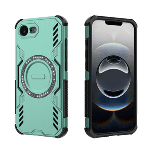 Funda Foxdock Para Iphone 16E , Magnética, Resistente A Golpes, Con Soporte, Unisex, Carga Inalámbrica