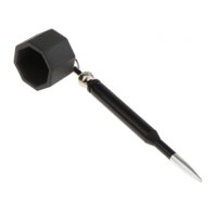 Ioensy - Soporte Para Tiza Para Taco De Billar, Accesorio De Mesa De Billar De Metal, Portador De Tizas Para Billar, Octogonal Negro