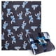 thumbnail image 1 of Manta polar con estampado Disney Stitch, 150 cm x 130 cm, color azul, 1 of 2
