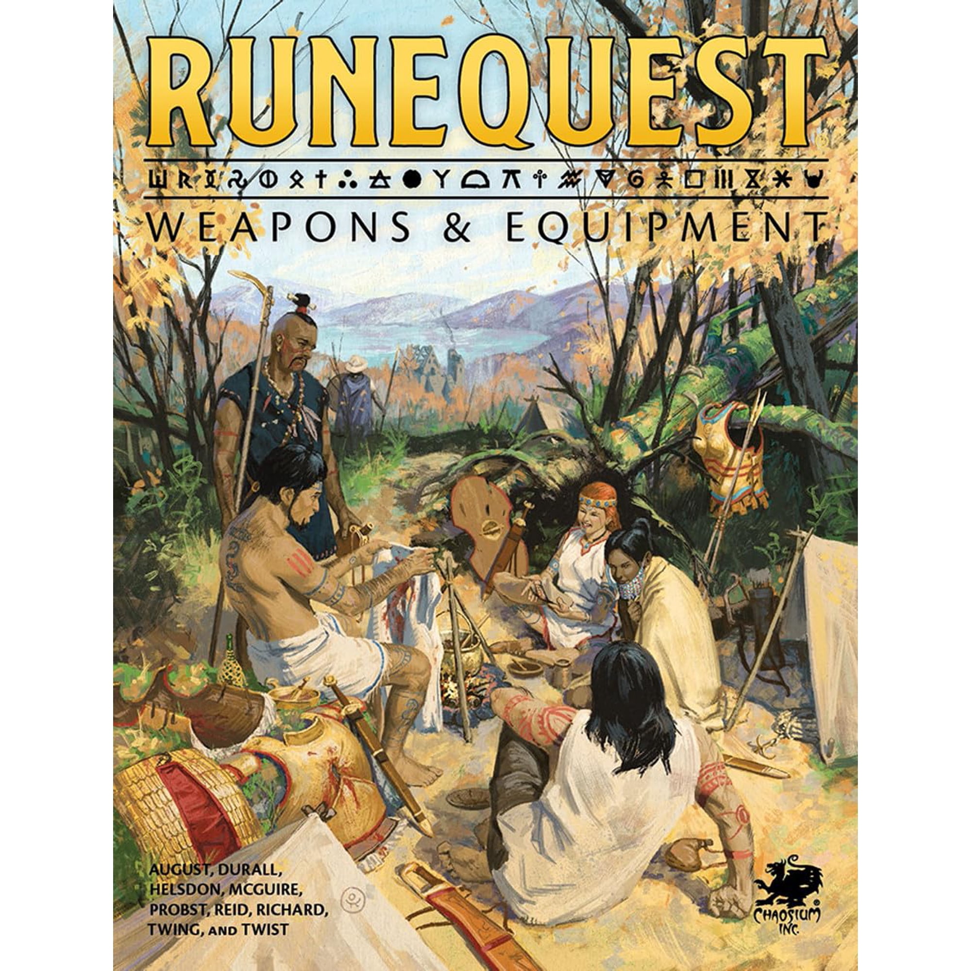 Reserva Chaosium Runequest: Armas Y Equipamiento