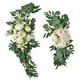 thumbnail image 4 of Granja Flores Artificiales Arco Decoración Colgante Para Dormitorio Ceremonia Vacaciones Blanco, 4 of 5
