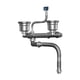 thumbnail image 4 of Accesorio Para Desagüe De Fregadero. Reemplaza El Desagüe Del Lavabo. Ideal Para Hoteles, Hogares Y Lavabos Dobles., 4 of 5