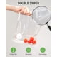 thumbnail image 4 of [Bolsas selladoras al vacío] Syntus 40 unidades para alimentos reutilizables sin BPA, 4 of 7