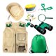 thumbnail image 2 of Kit De Aventura Al Aire Libre Cargo Vest Hat Set Explorer Disfraz Vestir Ni?os, 2 of 5