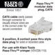 thumbnail image 4 of Kit de comprobador de cables Klein Tools 80072 RJ45 con LAN Scout Jr. 2, 4 of 9