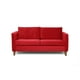thumbnail image 1 of Sofá Mila 3C Felpa Rojo, 1 of 2