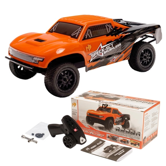 Camión RC HOBBYPLUS 1/24 8000KV sin escobillas RTR Naranja