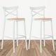 thumbnail image 4 of Pack 2 Taburetes Bar & Terraza Valentino 75 cm | Blanco | Exterior, 4 of 11