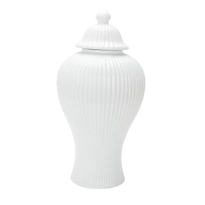 Bothyi - Tarro De Jengibre De Cerámica Arreglo Floral Decoración De Maceta Tarro De Porcelana Con Tapa