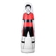 thumbnail image 3 of Maniquí de entrenamiento de fútbol inflable, vaso de entrenador de fútbol inflable, bolsa de boxeo portátil, entrenamiento de boxeo para niños adultos rojo 175cm, 3 of 5