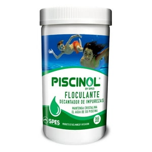 Decantador Para Piscina 1Kg Piscinol Floculante Blanco