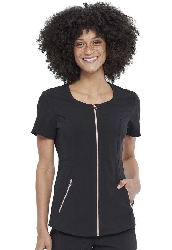 Cherokee - Top Clinico Statement Mujer Negro Xxs