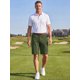 thumbnail image 2 of INSPIRE CHIC Pantalones Cortos de Carga de Verano para Hombre para Senderismo al Aire Libre y Golf para un Estilo de Vida Activo L Verde Oliva, 2 of 5