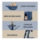 thumbnail image 2 of Torre Arbol Rascador Gatos Terciopelo Con Casa Y Cuna caqui, 2 of 6