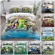 thumbnail image 2 of Zelda Anime Game 3D Digital Printed Quilt Cover Three-Piece Foreign Trade Amazon Quilt Cover, 2 of 5