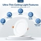 thumbnail image 3 of Amico luz LED empotrable de techo regulable 4" 5CCT 10 W 800 lm, 3 of 7