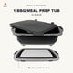 thumbnail image 2 of Barbacoa plegable Prep Tub Drip EZ con tabla de cortar y tapa XL, 2 of 7